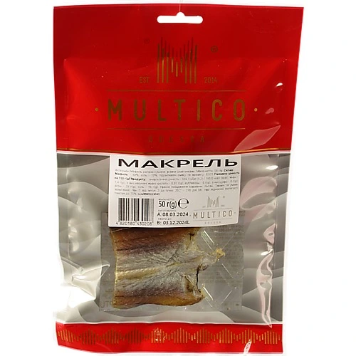 Макрель Multico 50г солоно-сушена
