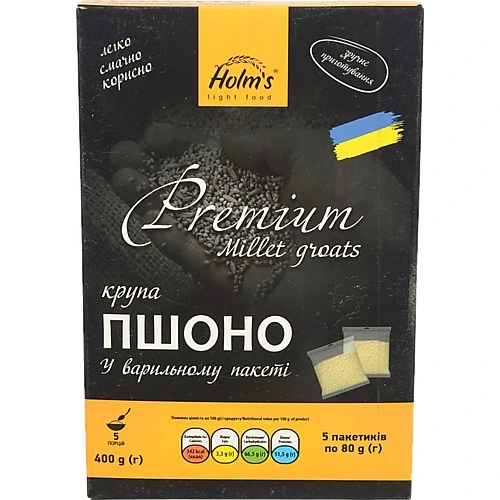 Крупа Holms 400г пшоно