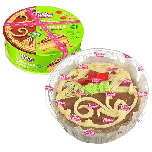 Торт Tarta 450г легенда Києва повітряно арахісовий
