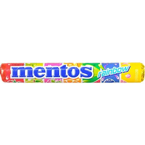 Драже Ментос 37г веселка