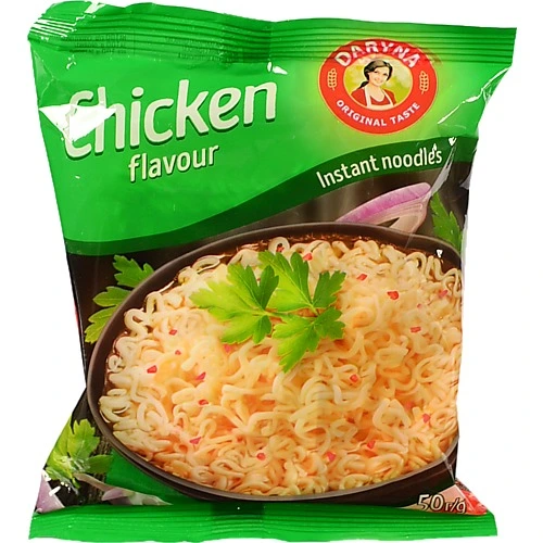 Вермішель швидкого приготування зі смаком курки Daryna м/у 50г