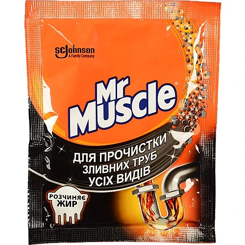 Засіб для прочищення зливних труб Mr.Muscle 70г