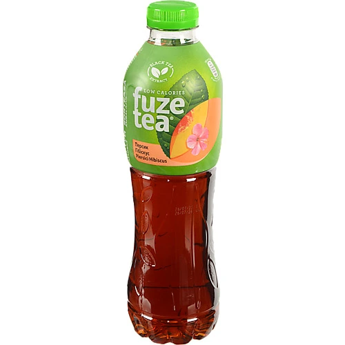 Чай холодний Fuzetea 1л чорний персик гібіскус