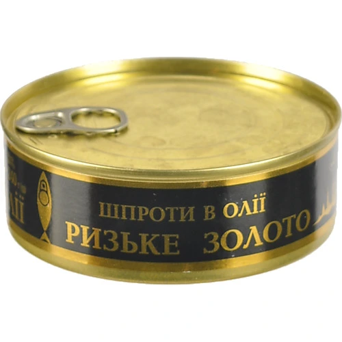 Шпроти Ризьке золото 240г в.м ключ