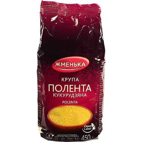 Крупа кукурудзяна Жменька 450г полента