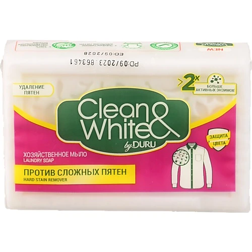 Мило Duru 120г clean white д.видалення плям