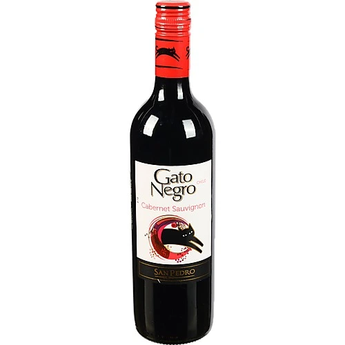 Вино Gato Negro Cabernet Sauvignon 0.75л сухе червоне