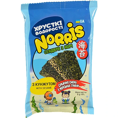 СендвічNorris 8г норі з кунжутом