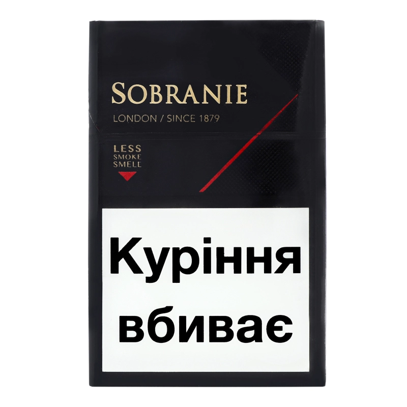 Сигарети з фільтром Sobranie Blacks 20шт