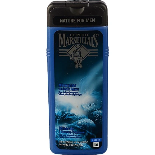 Гель-шампунь 4в1 Minerals&Cedarwood Le Petit Marseillais 400мл