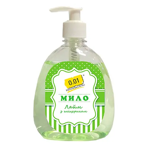 Мило рiдке 0.01 400мл лайм глiцерин