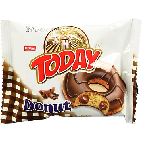 Кекс в глазурі з какао начинкою Donut Today м/у 50г