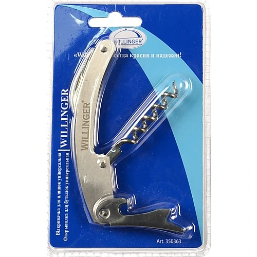 Відкрівачка WILLINGER д.пляшок універсальна  350363