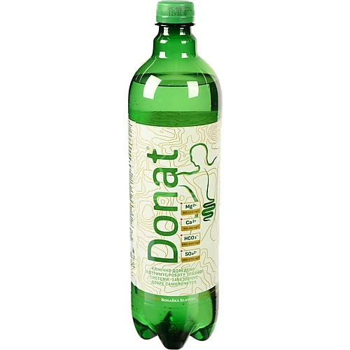 Вода мінеральна газована Donat Mg п/пл 1л