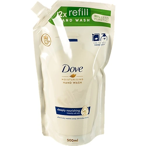 Крем-міло  Dovе 500мл краса та догляд