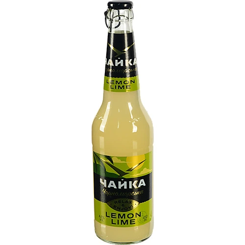 Пиво ППБ 0.45л чайка чорноморська лимон лайм скло