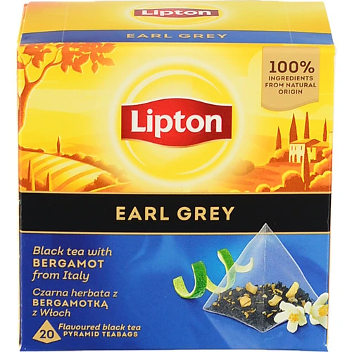 Чай Lipton 20п чорний earl grey