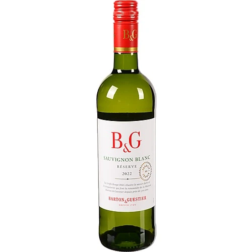 Вино B&G 0.75л Совіньйон Блан Резерв біле сухе