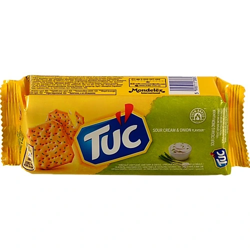 Крекер солоний Sour cream&Onion Tuc м/у 100г