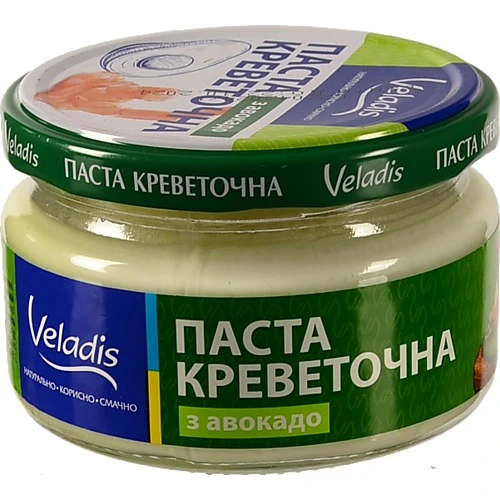 Паста креветочна з авокадо Veladis 160г