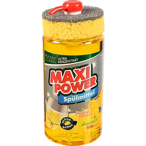 Засіб для миття посуду з ароматом лимону Maxi Power 1л