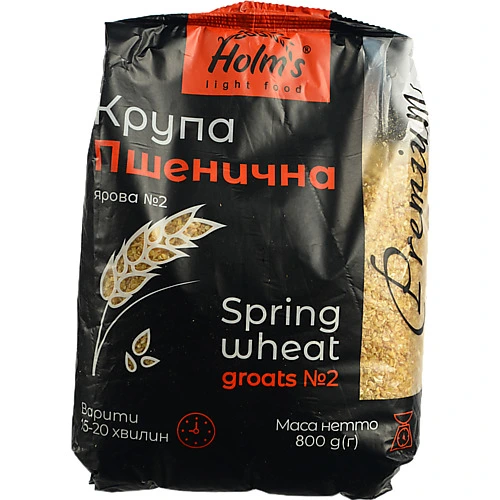Крупа Holm`s 800г 2 пшенична ярова п.п