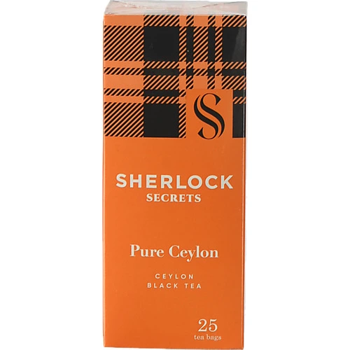 Чай Sherlock Secrets 25п чистий цейлон чорний