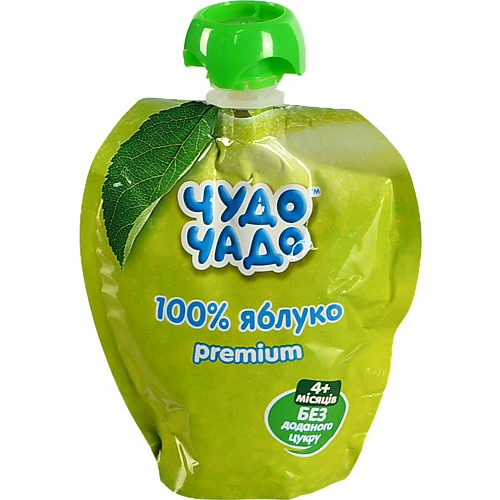 Пюре Чудо Чадо 90г яблуко б.цукру пауч