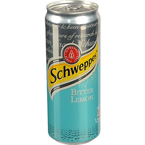 Напій Schweppes 0.33л bitter lemon з.б