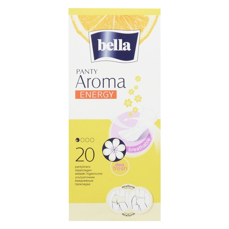 Прокладки гiгiєнiчнi щоденнi BELLA Panty Aroma Energy. (20 шт.)