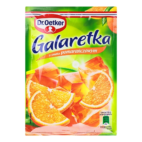 Желе Dr.Oetker 72г галаретка апельсин