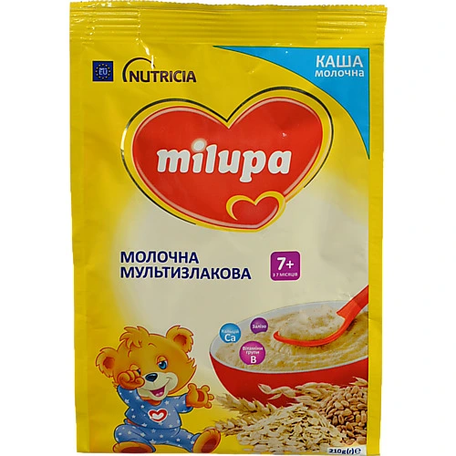 Каша Milupa 210г молочна суха швидкорозчинна 7м