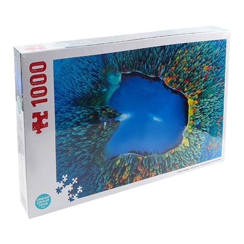 Пазл для дітей від 3років 68х48см TRFL_UA/1 Озеро Синевир DGT-Puzzle 1000ел