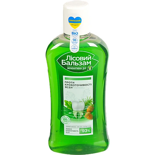 Ополіскувач д.ясен Лісовий бальзам 400мл кора дуба яліці трави