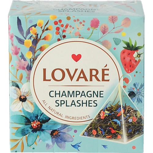 Чай Lovare 15п бризки шампанського