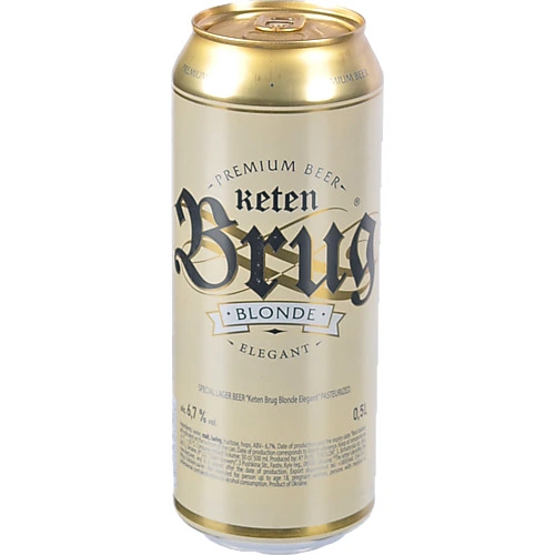 Пиво Keten Brug 0.5л Blonde Elegant