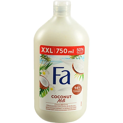 Гель д.душу Fa 750 мл Coconut Milk