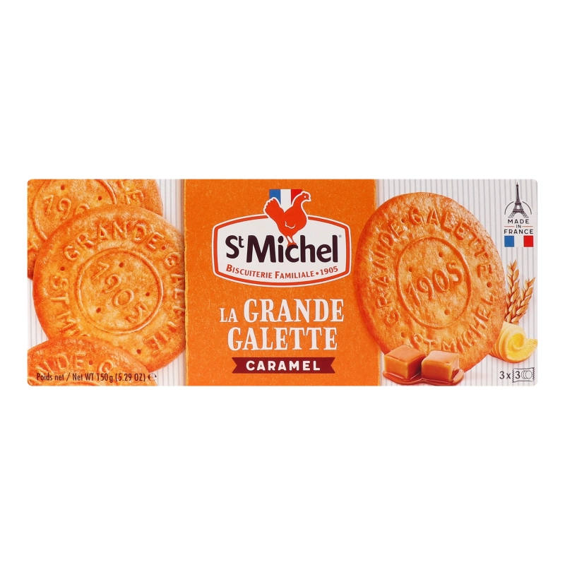 Галет St.Michel 150г Grandes Galettess карамель