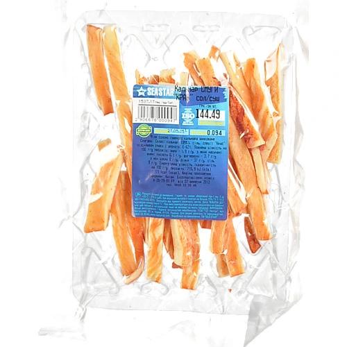 Кальмар смуги Seastar краб солено сушений