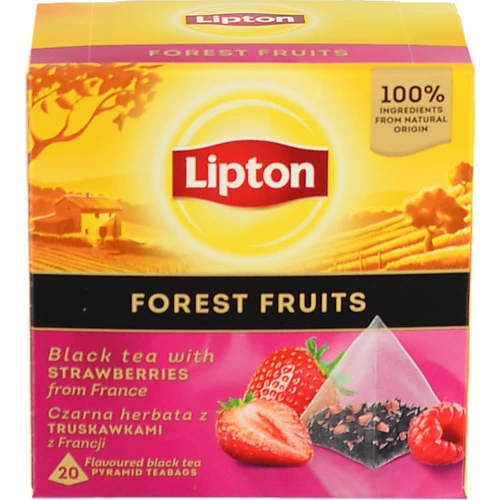Чай Lipton 20п чорний forest fruit