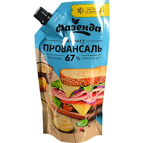 Майонез Фазенда 300г 67% провансаль д.п