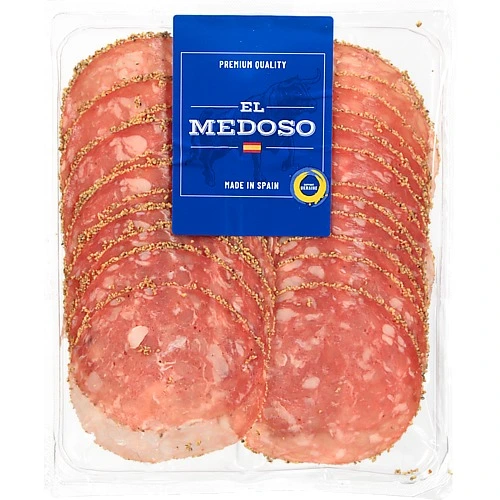 Ковбаса El MEDOSO 150г Salchichon нарізка