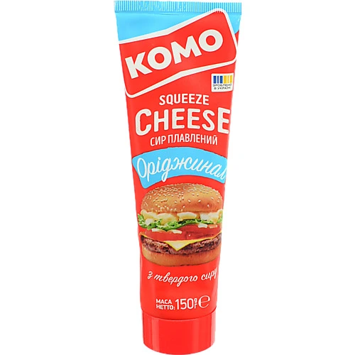 Сир пл.Комо 150г оріджинал 50 тюбик