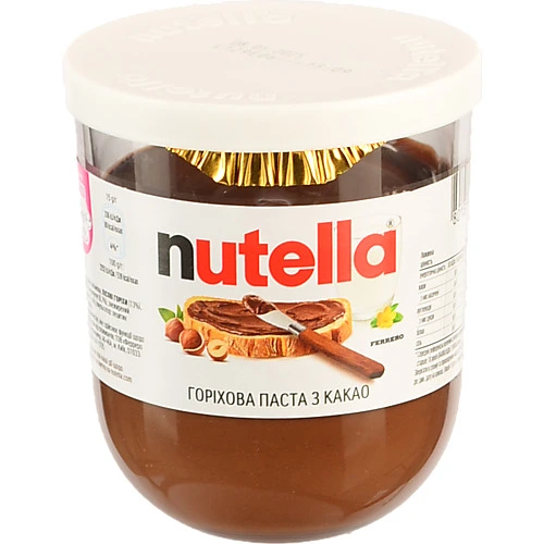 Паста горіхова Nutella 200г какао
