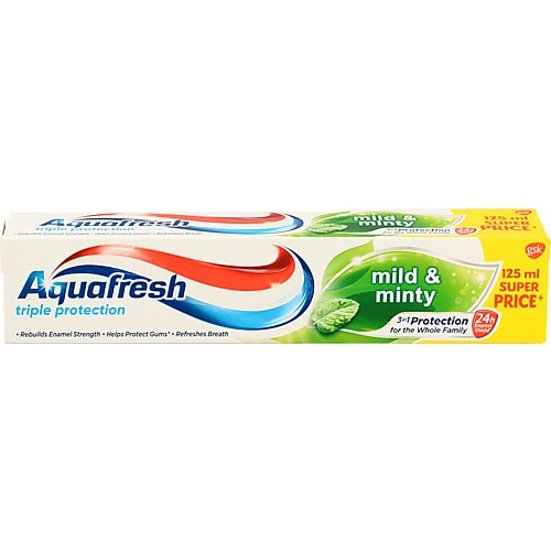 Зубна паста М'яко-м'ятна Aquafresh 125мл