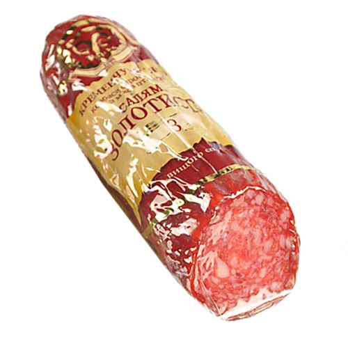 Ковбаса [Салямі Золотистаk сирокопчена, Кременчук, порційна