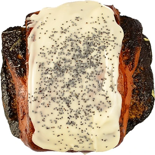 Здоба з маком у шоколадній глазурі 145г