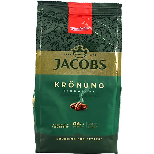 Кава Jacobs 250г kronung зерно