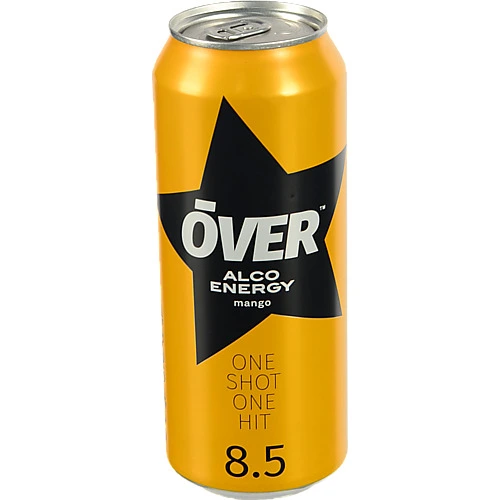 Н.с алк.енерг.с газ.0.5л Рево Манго8.524Б