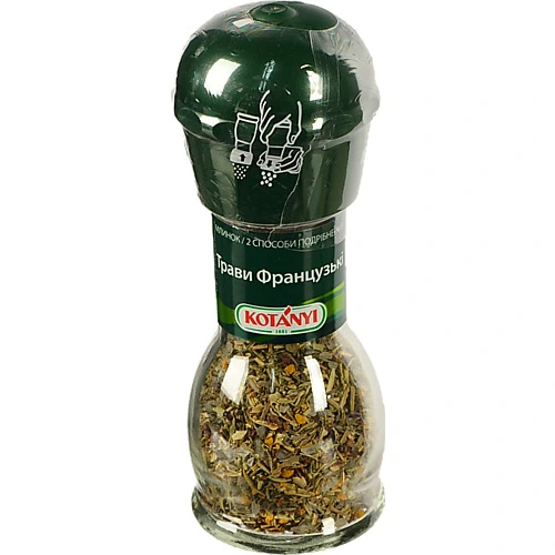 Суміш прянощів з сіллю Трави Французькі Kotanyi млинок 33г